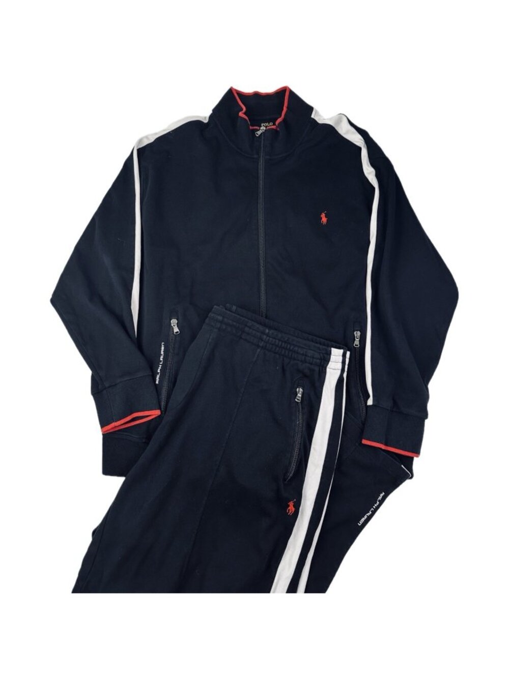 Polo Ralph Lauren Men’s TrackSuit Set Size 2XL Black